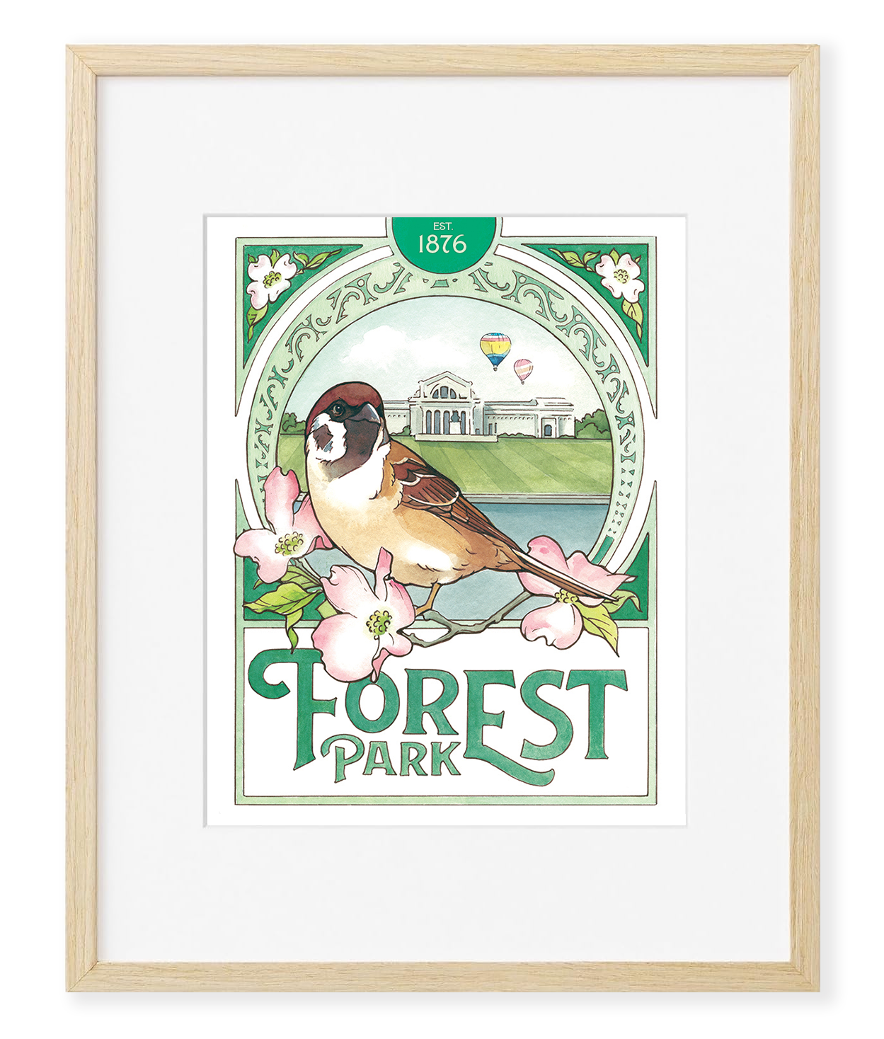 Forest Park Print