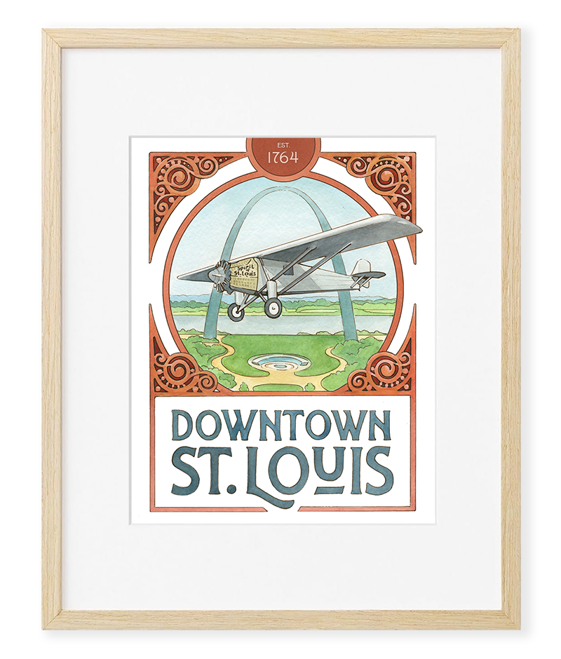 Downtown St. Louis Print