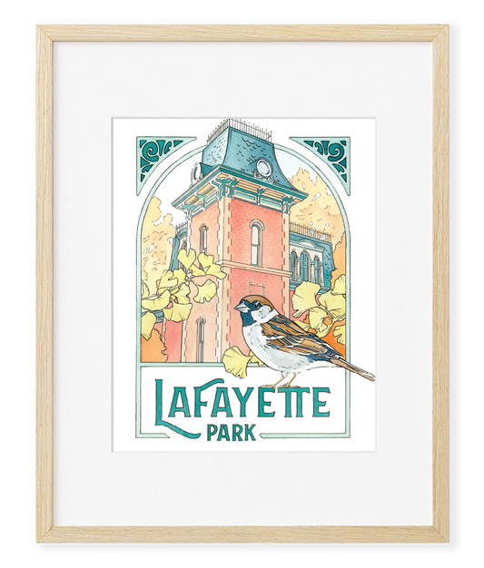 Lafayette Park Print