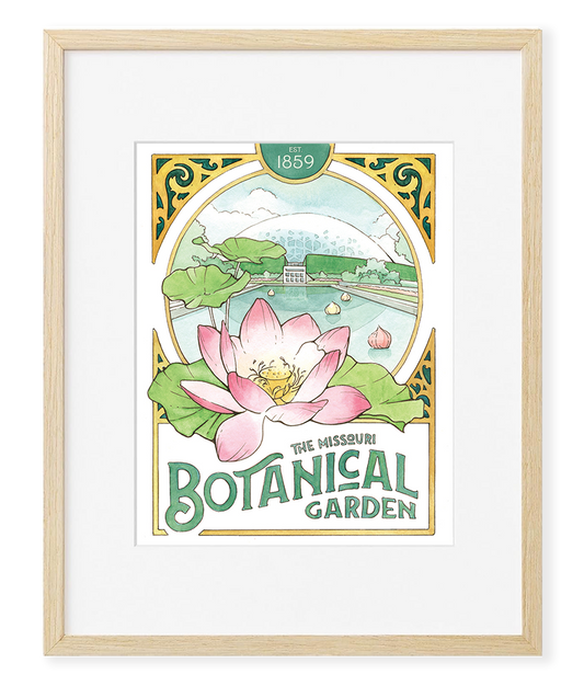 Missouri Botanical Garden Print