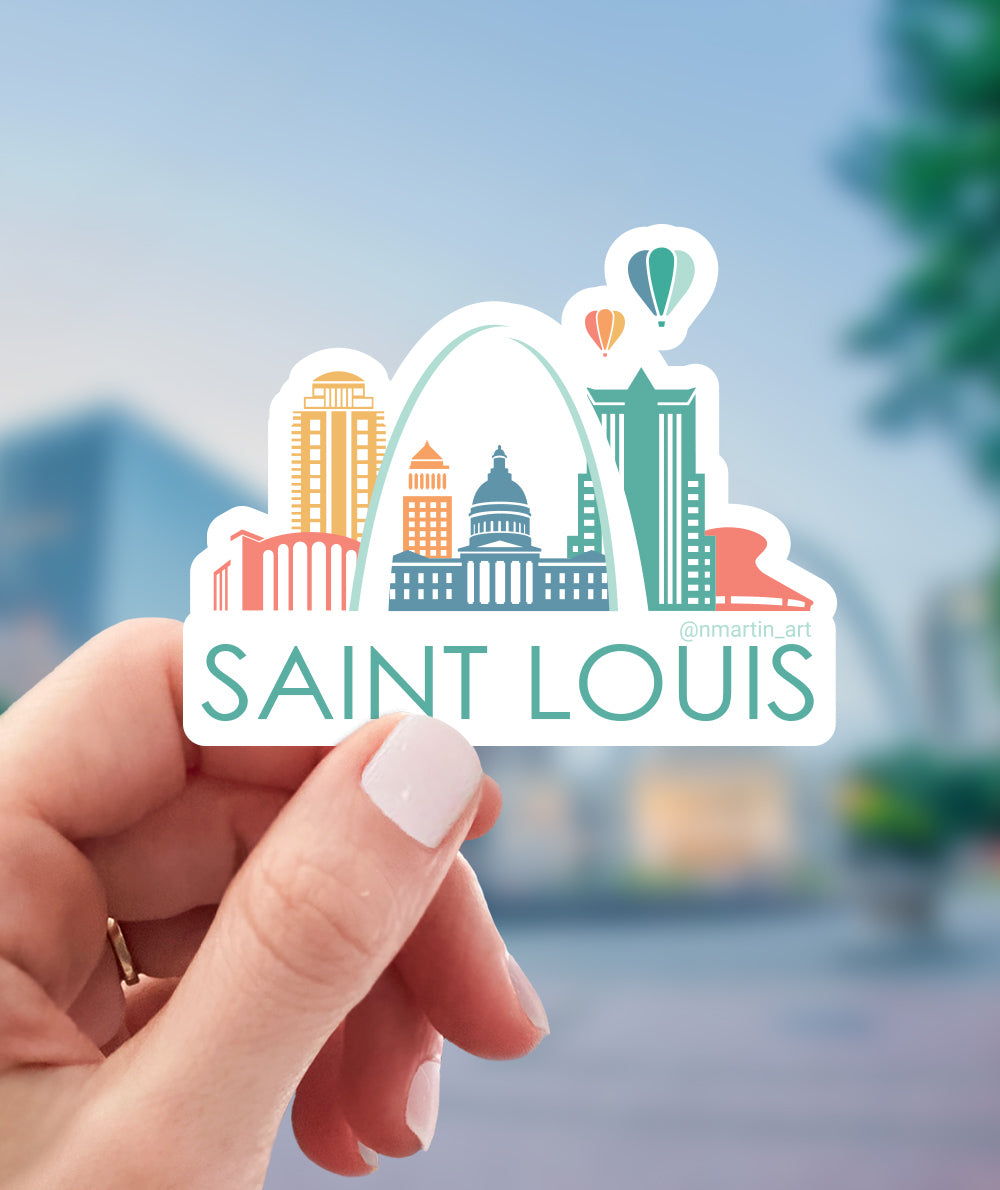 St. Louis Sticker