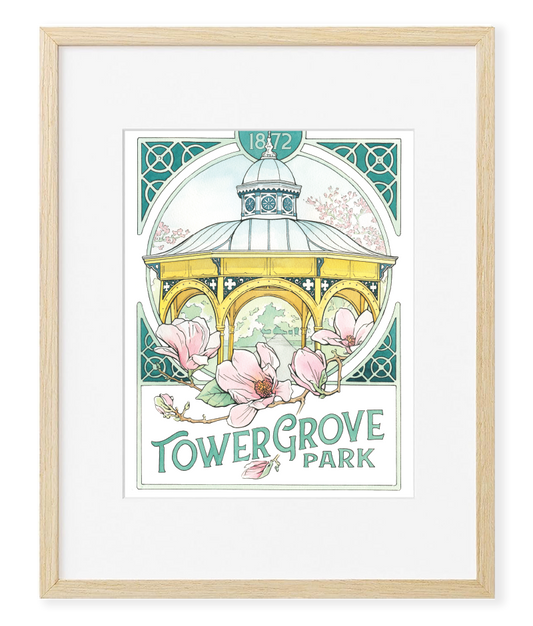 Tower Grove Park Print