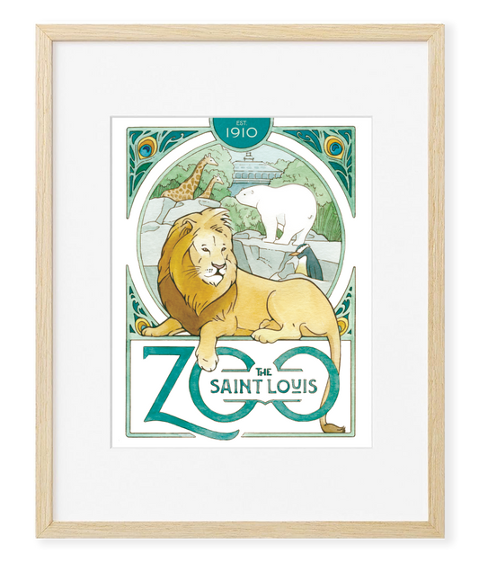 St. Louis Zoo Print